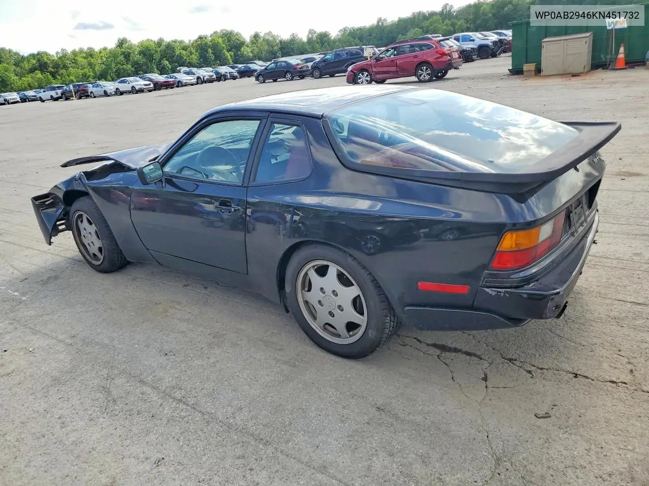 1989 Porsche 944 S-2 VIN: WP0AB2946KN451732 Lot: 56992756