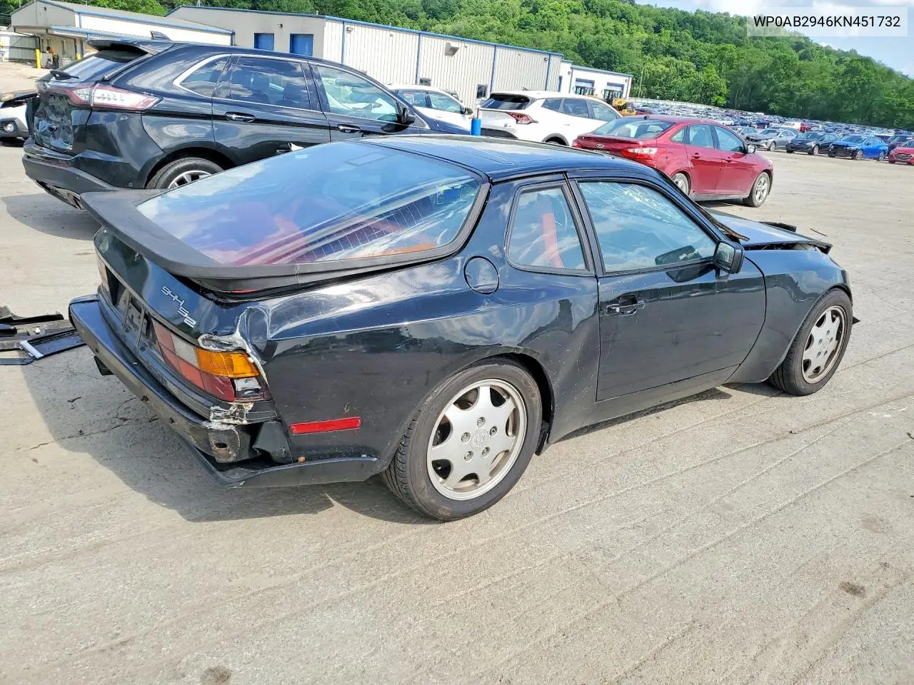1989 Porsche 944 S-2 VIN: WP0AB2946KN451732 Lot: 56992756