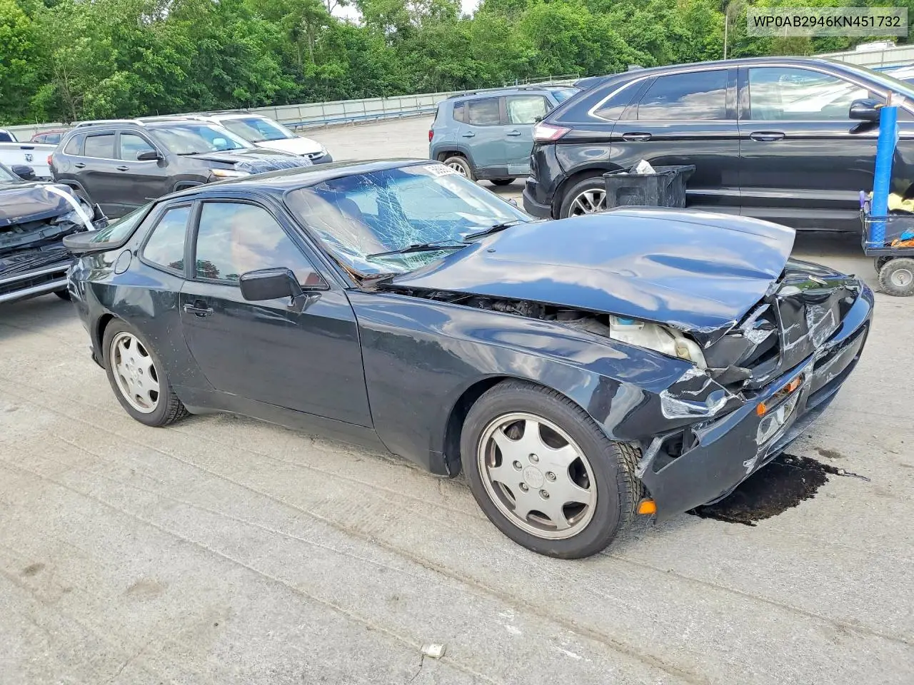 1989 Porsche 944 S-2 VIN: WP0AB2946KN451732 Lot: 56992756