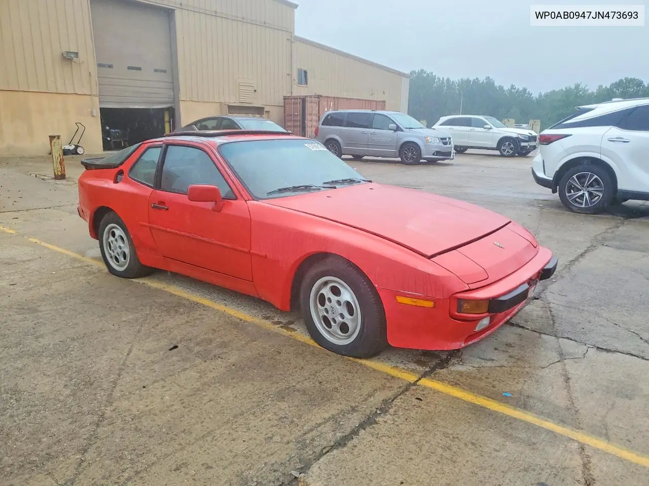 1992 Porsche 944 VIN: WP0AB0947JN473693 Lot: 57690196