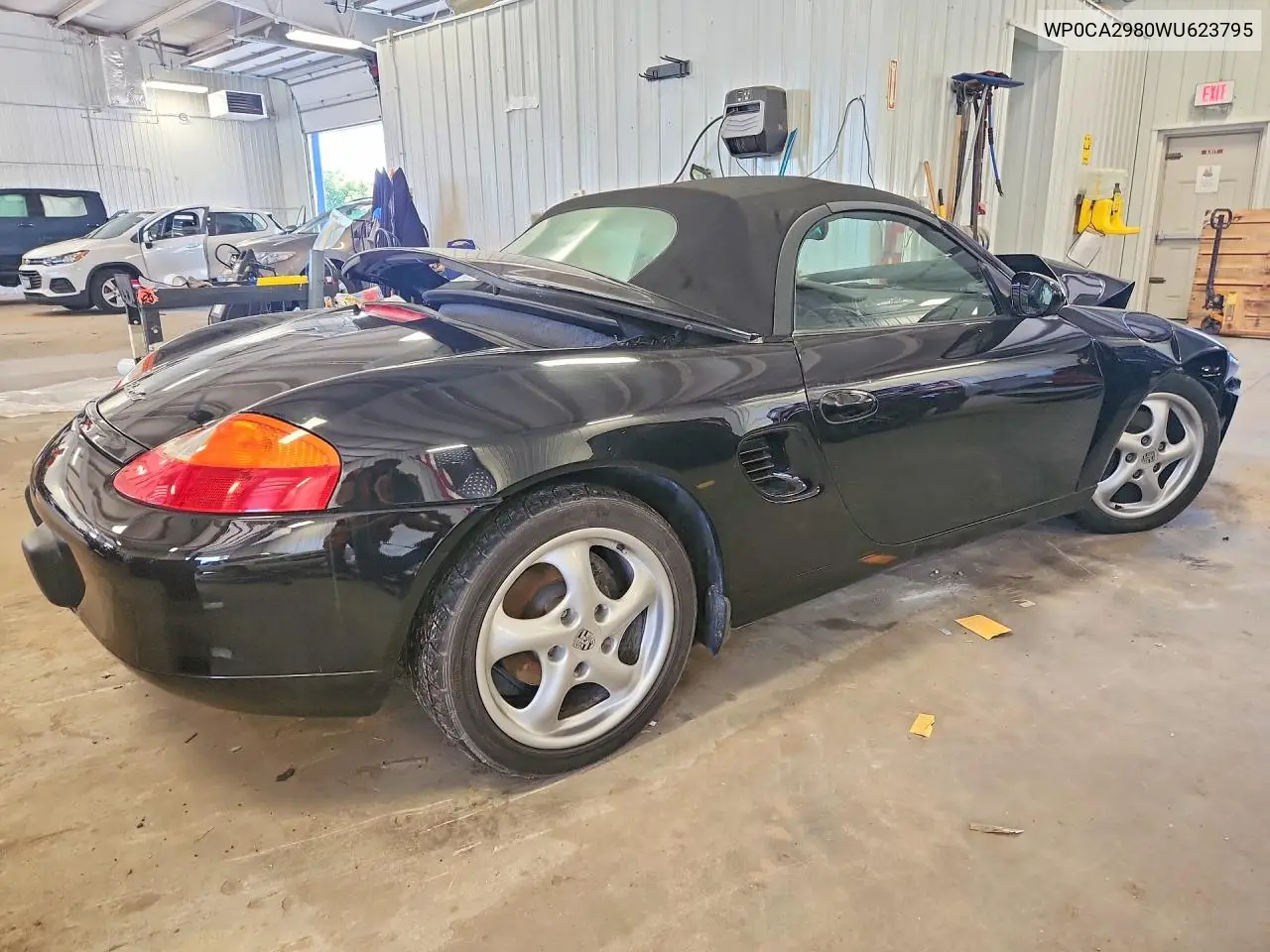 1998 Porsche Boxster VIN: WP0CA2980WU623795 Lot: 58516256