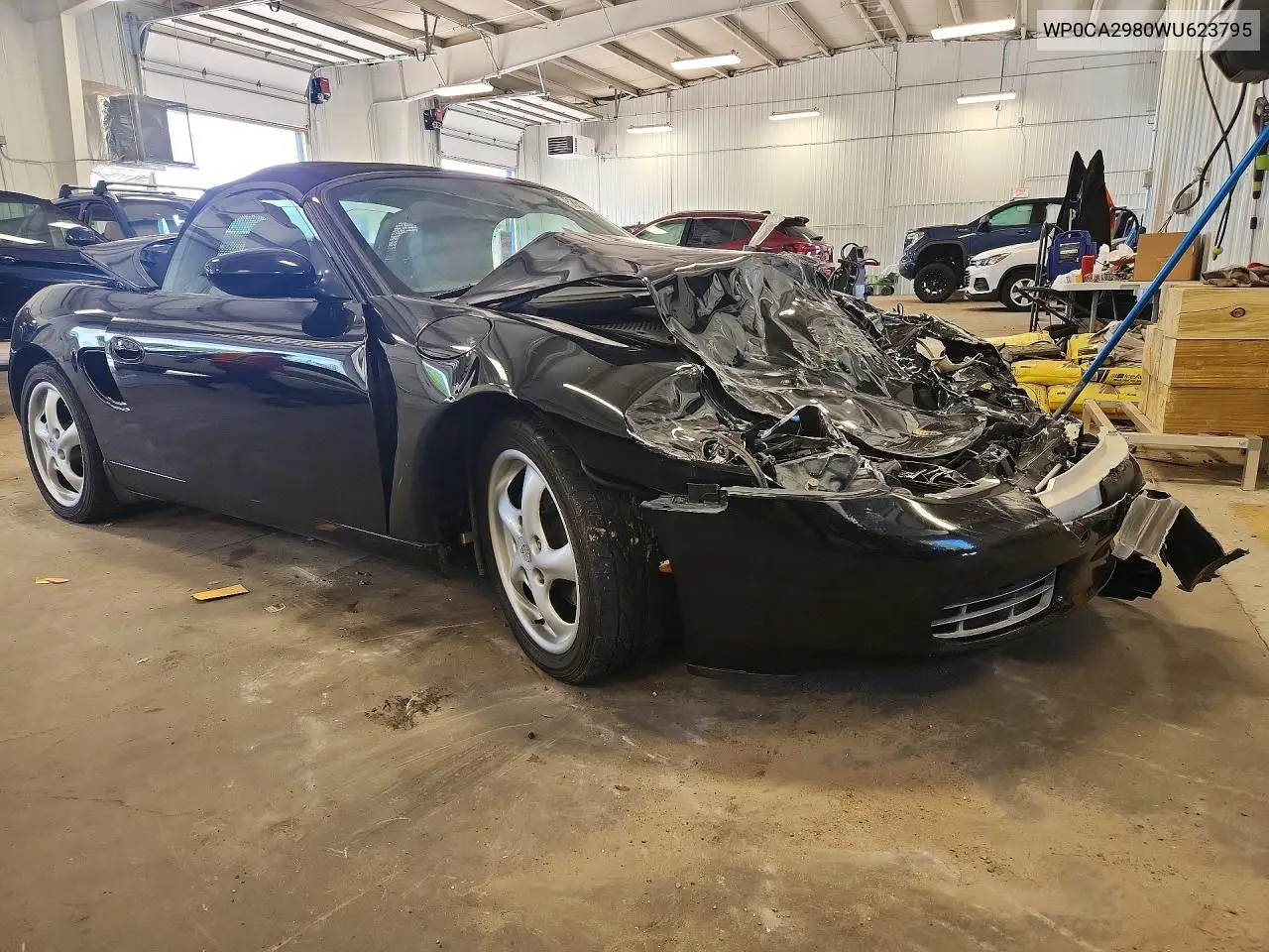 1998 Porsche Boxster VIN: WP0CA2980WU623795 Lot: 58516256