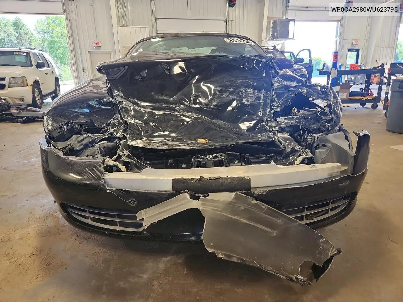 1998 Porsche Boxster VIN: WP0CA2980WU623795 Lot: 58516256