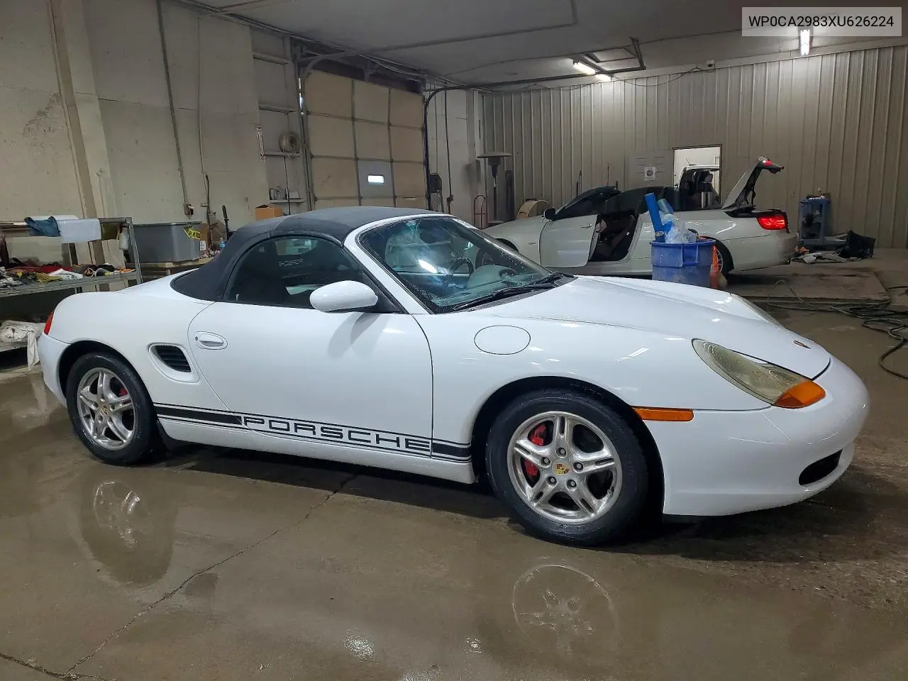 1999 Porsche Boxster VIN: WP0CA2983XU626224 Lot: 55838716