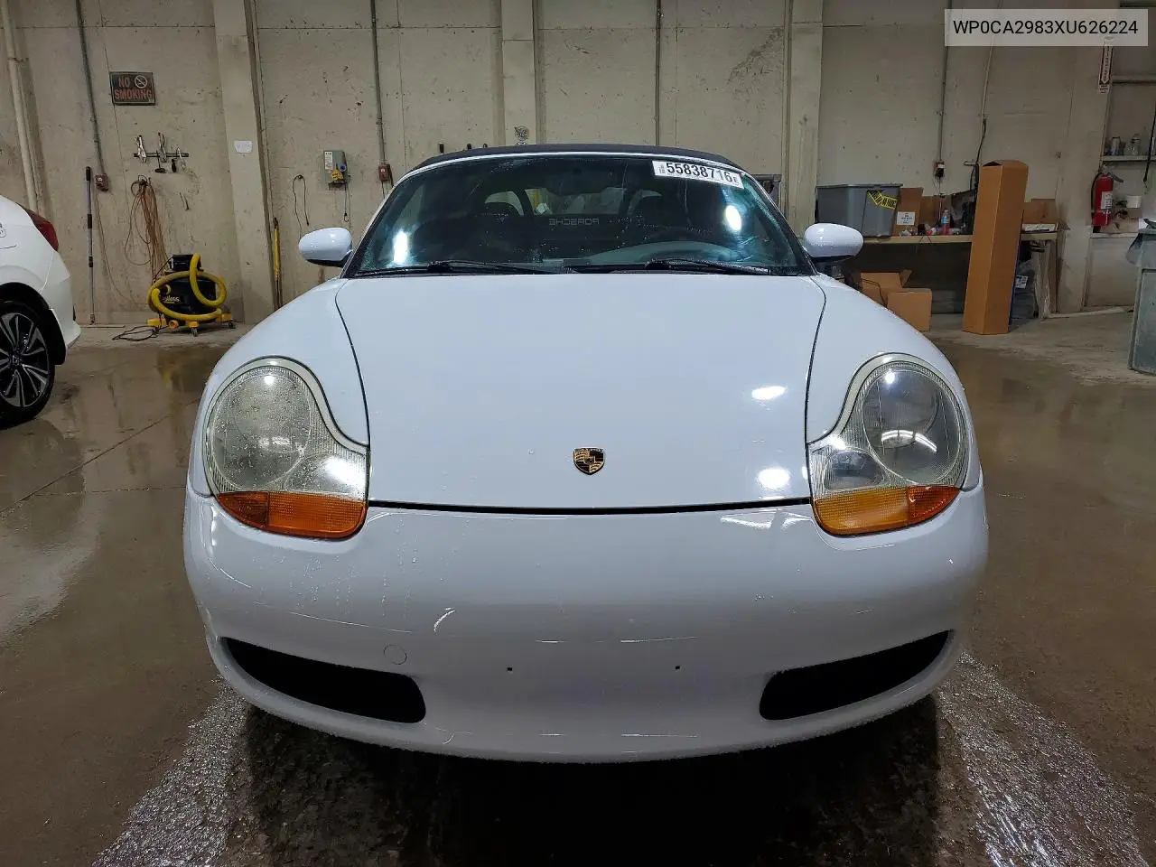 1999 Porsche Boxster VIN: WP0CA2983XU626224 Lot: 55838716