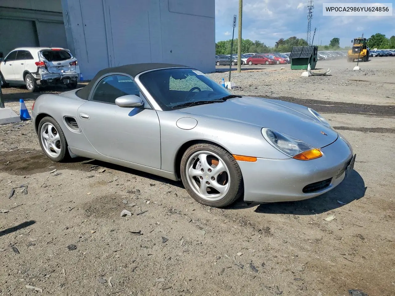 2000 Porsche Boxster VIN: WP0CA2986YU624856 Lot: 50088226