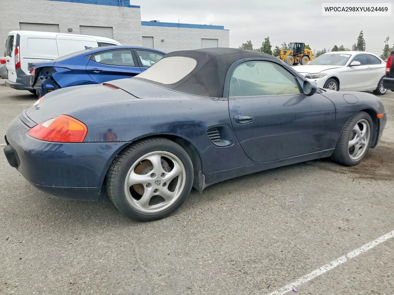 2000 Porsche Boxster VIN: WP0CA298XYU624469 Lot: 57438606