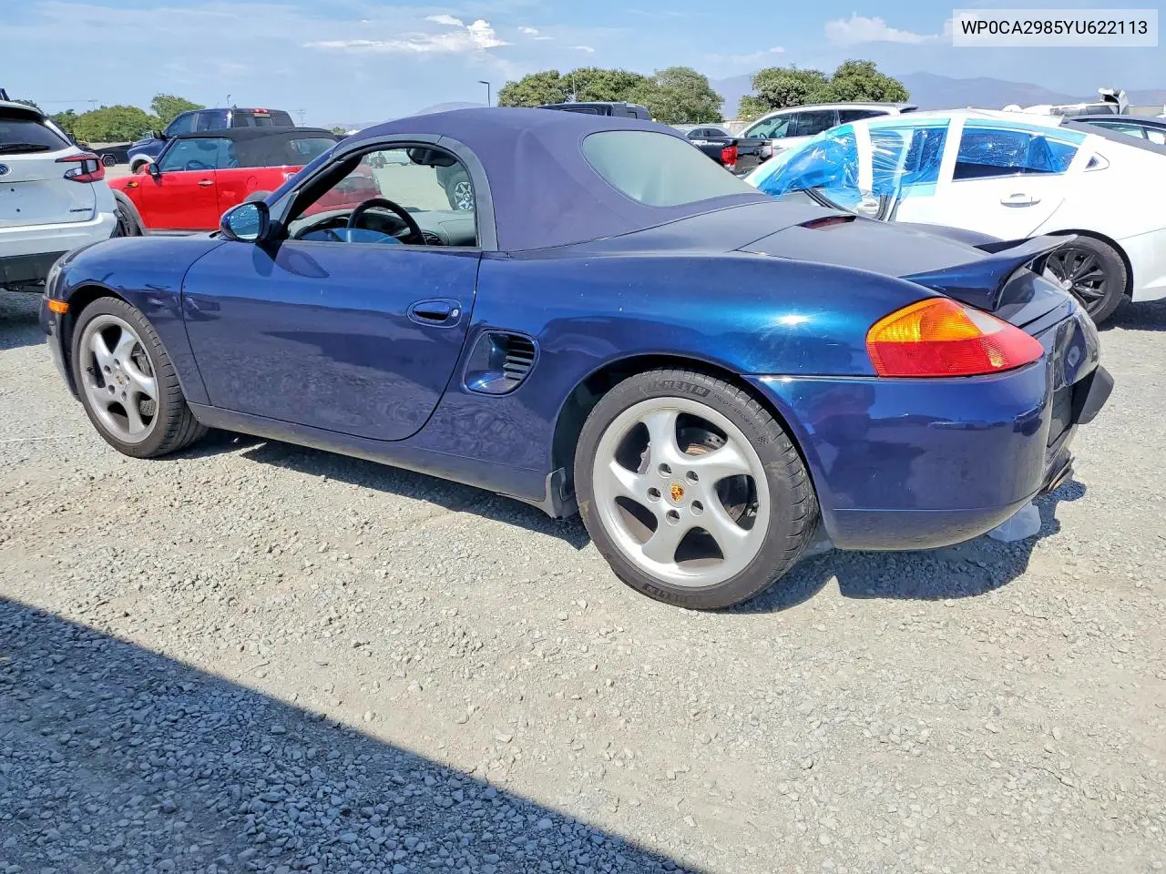 2000 Porsche Boxster VIN: WP0CA2985YU622113 Lot: 60959536