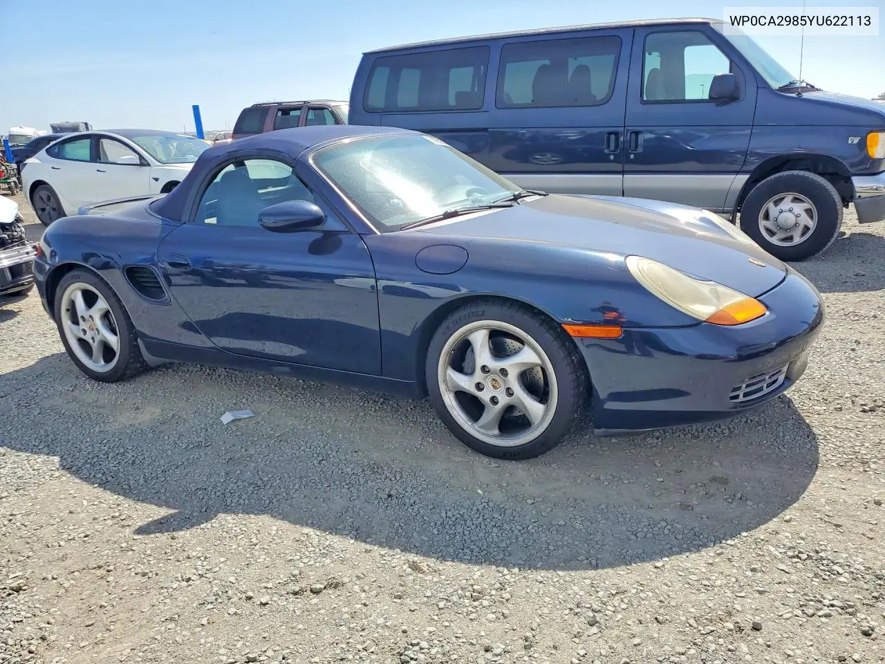 2000 Porsche Boxster VIN: WP0CA2985YU622113 Lot: 60959536
