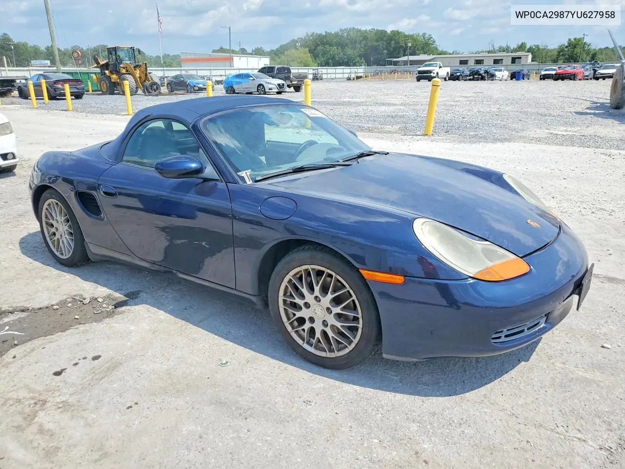 2000 Porsche Boxster VIN: WP0CA2987YU627958 Lot: 85628165