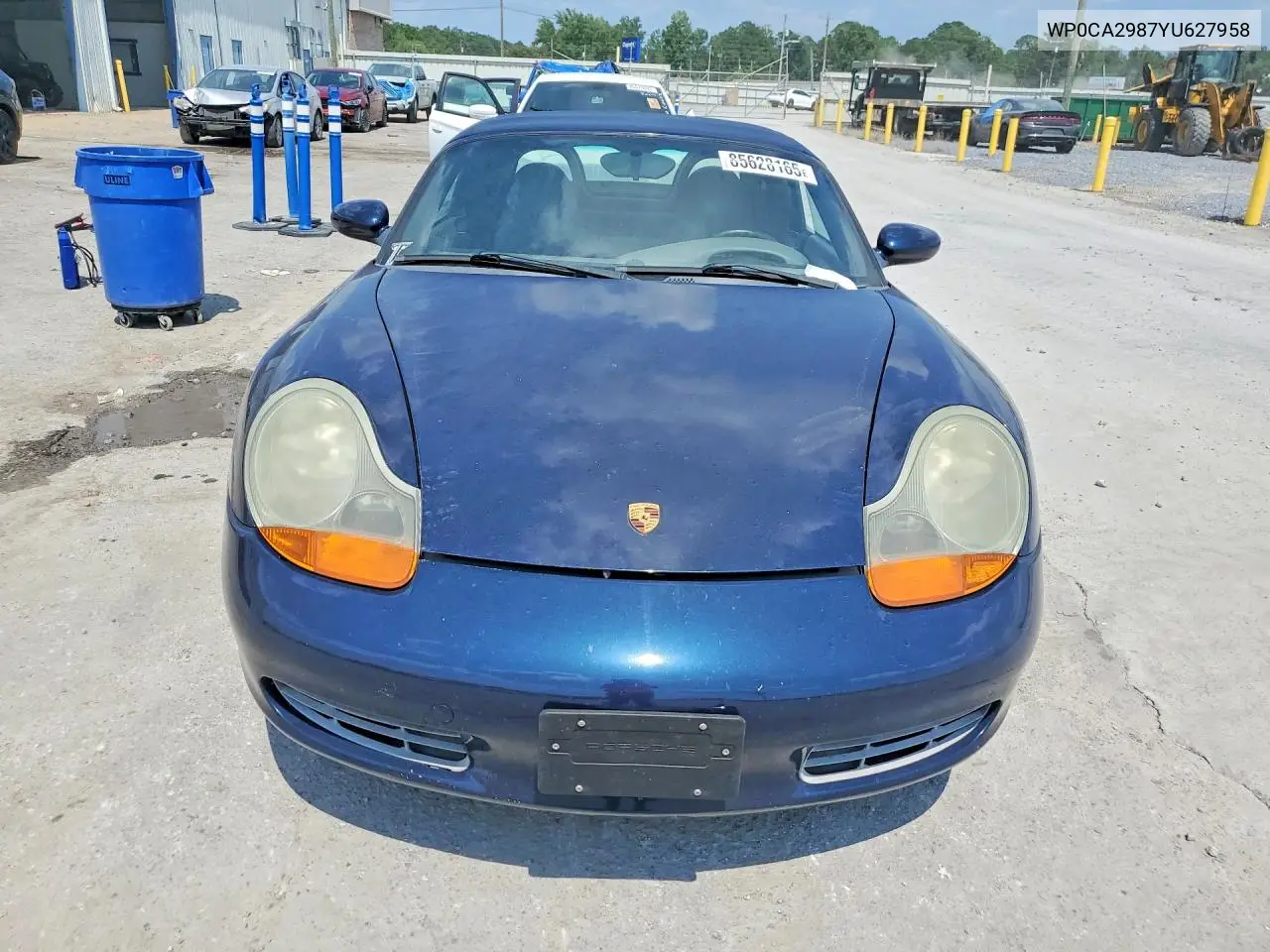 2000 Porsche Boxster VIN: WP0CA2987YU627958 Lot: 85628165