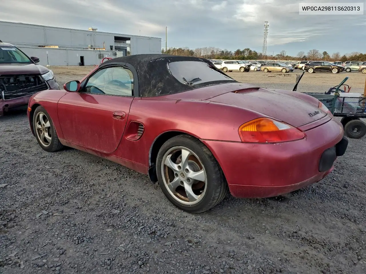 2001 Porsche Boxster VIN: WP0CA29811S620313 Lot: 73216145