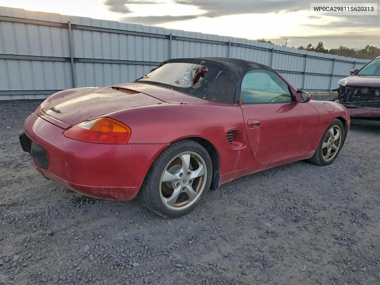 2001 Porsche Boxster VIN: WP0CA29811S620313 Lot: 73216145