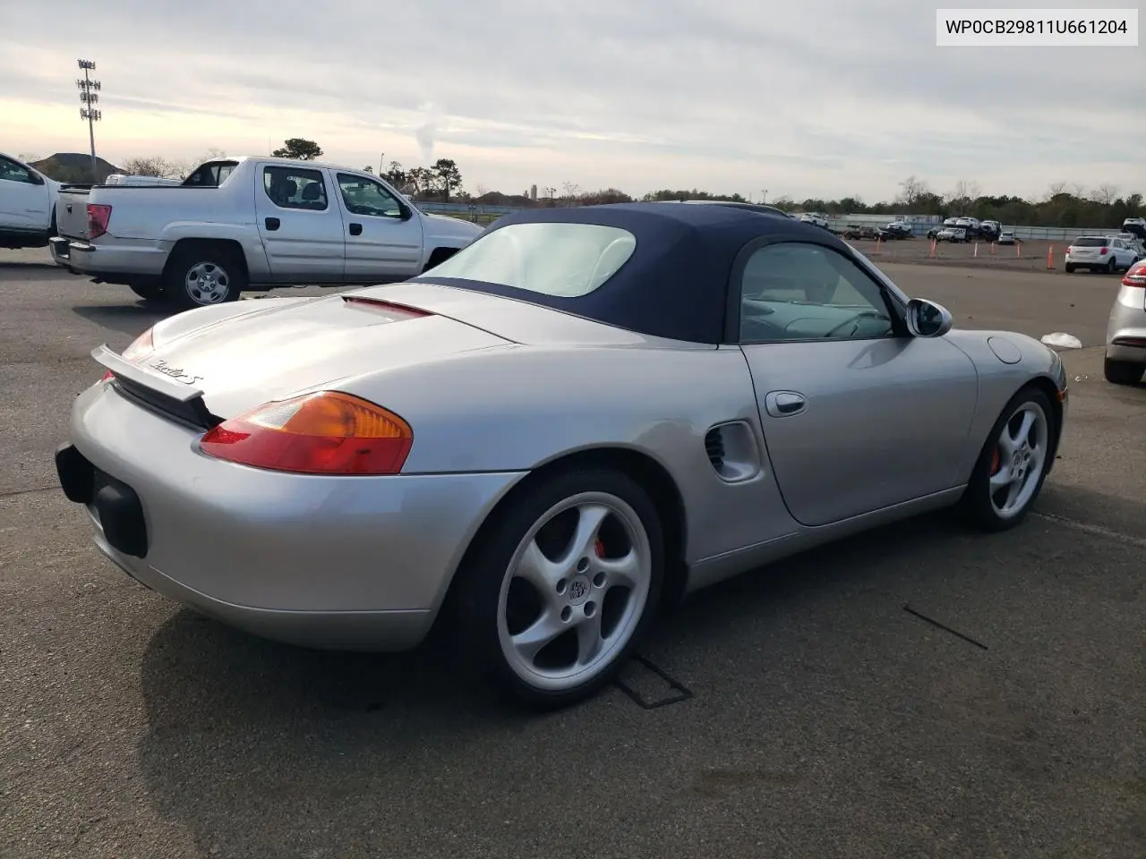 2001 Porsche Boxster S VIN: WP0CB29811U661204 Lot: 93514915
