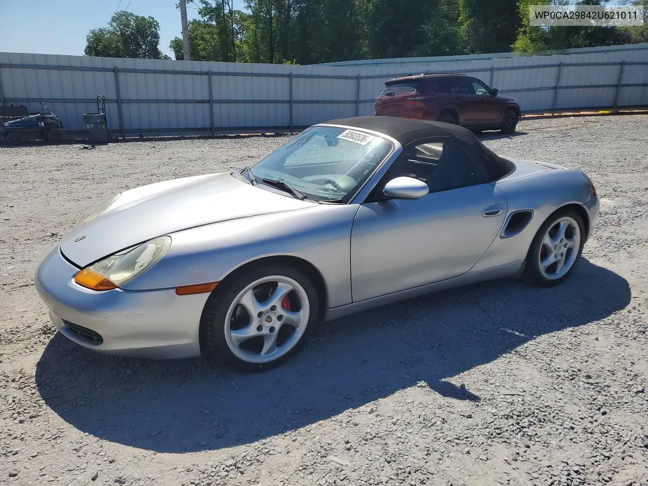 2002 Porsche Boxster VIN: WP0CA29842U621011 Lot: 50503536
