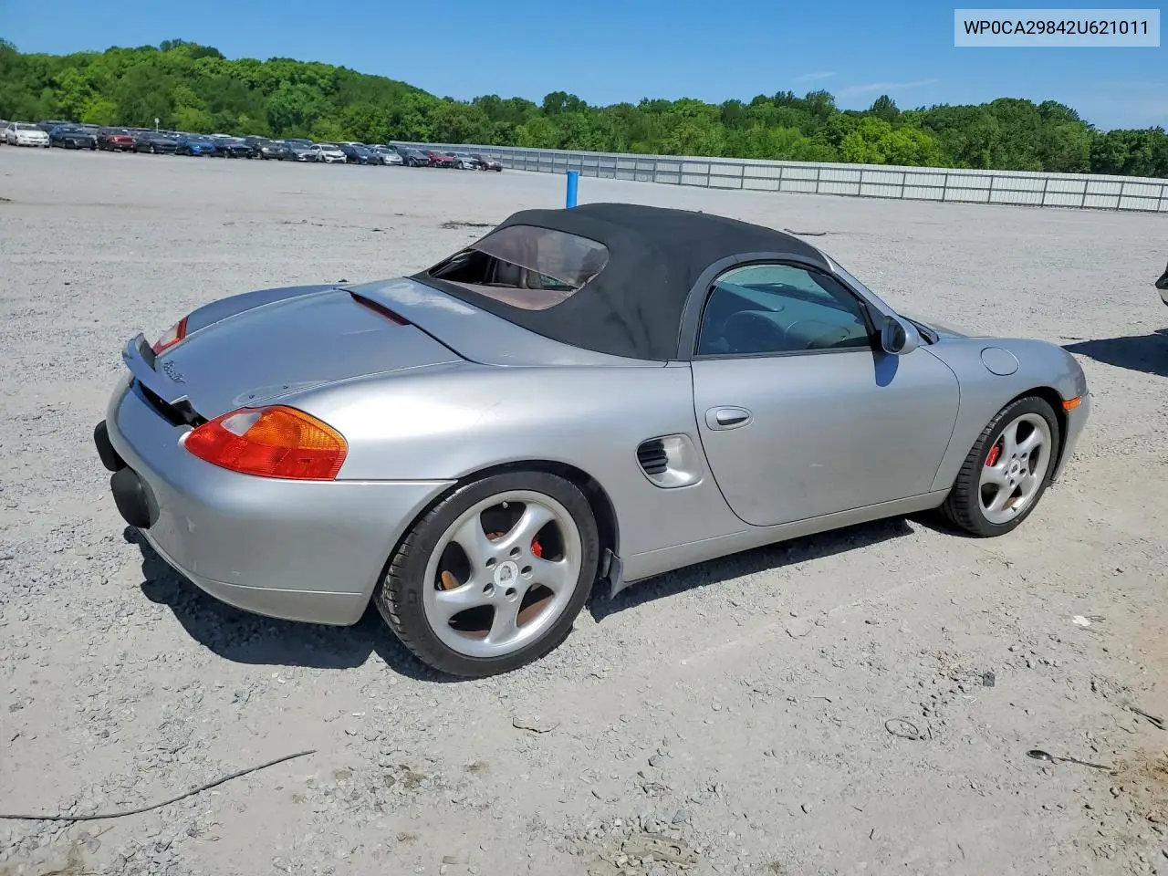 2002 Porsche Boxster VIN: WP0CA29842U621011 Lot: 50503536
