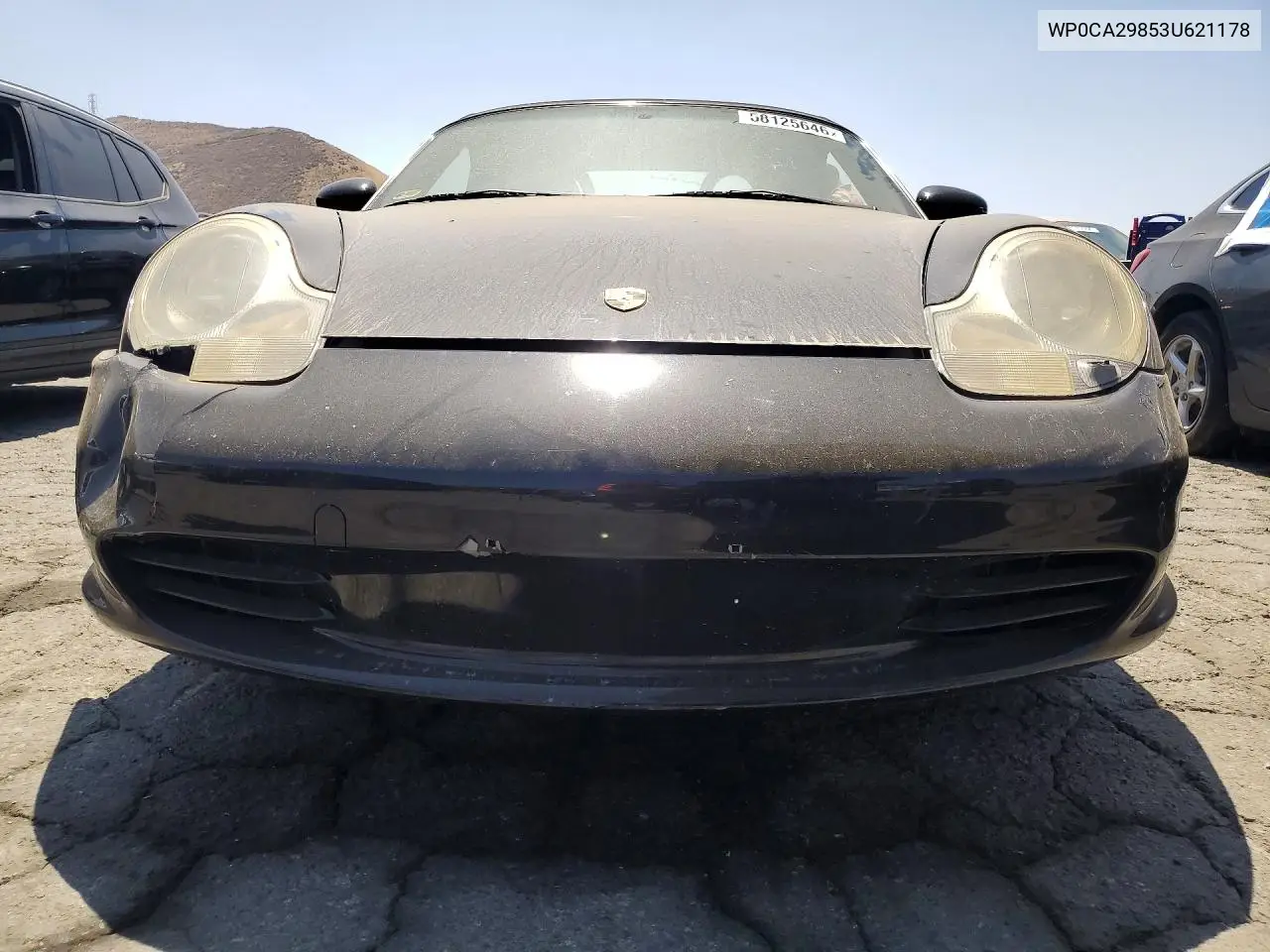 2003 Porsche Boxster VIN: WP0CA29853U621178 Lot: 58125646