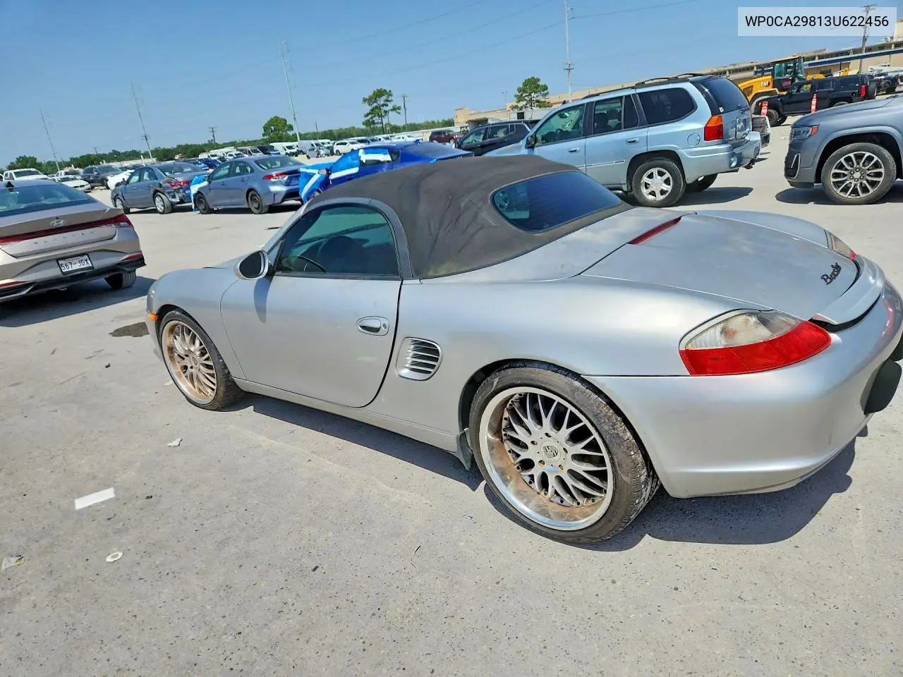 2003 Porsche Boxster VIN: WP0CA29813U622456 Lot: 61896386
