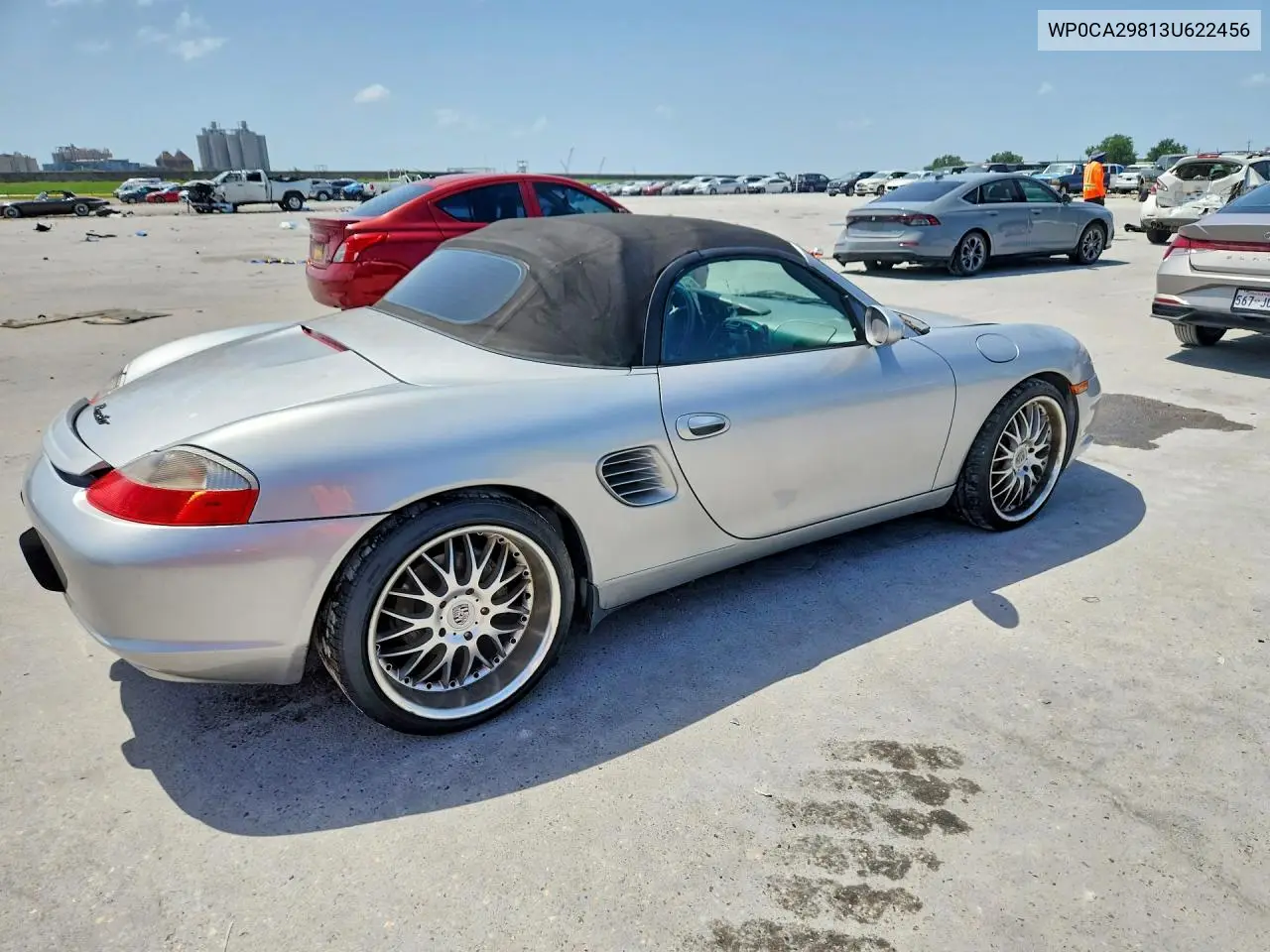 2003 Porsche Boxster VIN: WP0CA29813U622456 Lot: 61896386