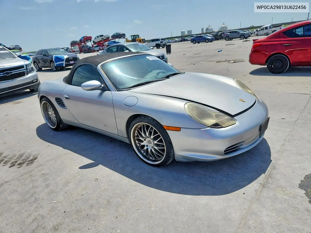 2003 Porsche Boxster VIN: WP0CA29813U622456 Lot: 61896386