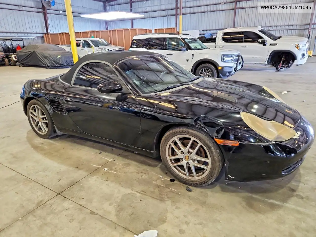 2004 Porsche Boxster VIN: WP0CA29864U621045 Lot: 60279226
