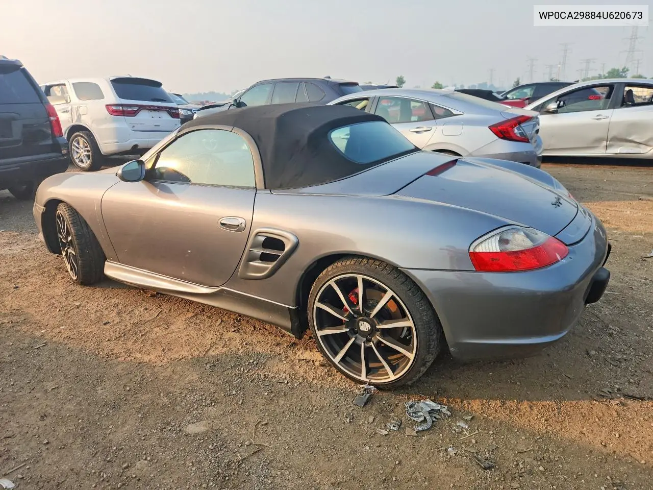 2004 Porsche Boxster VIN: WP0CA29884U620673 Lot: 60993166