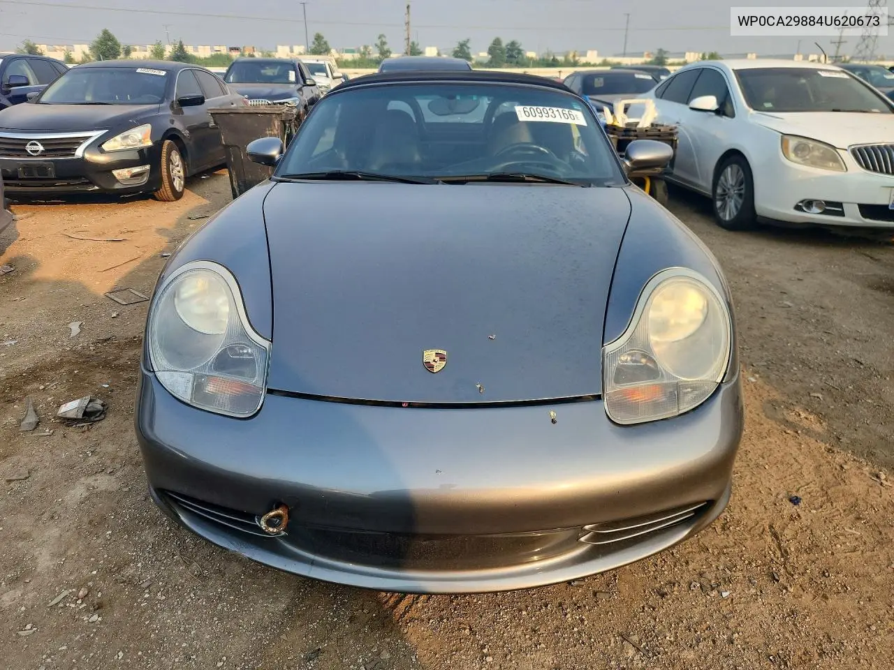 2004 Porsche Boxster VIN: WP0CA29884U620673 Lot: 60993166
