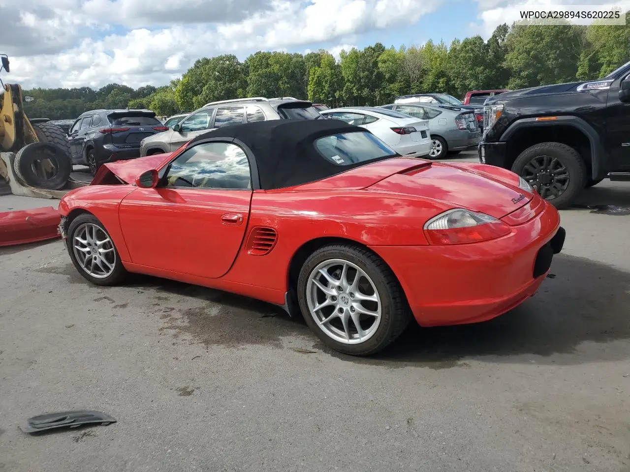 2004 Porsche Boxster VIN: WP0CA29894S620225 Lot: 70680165