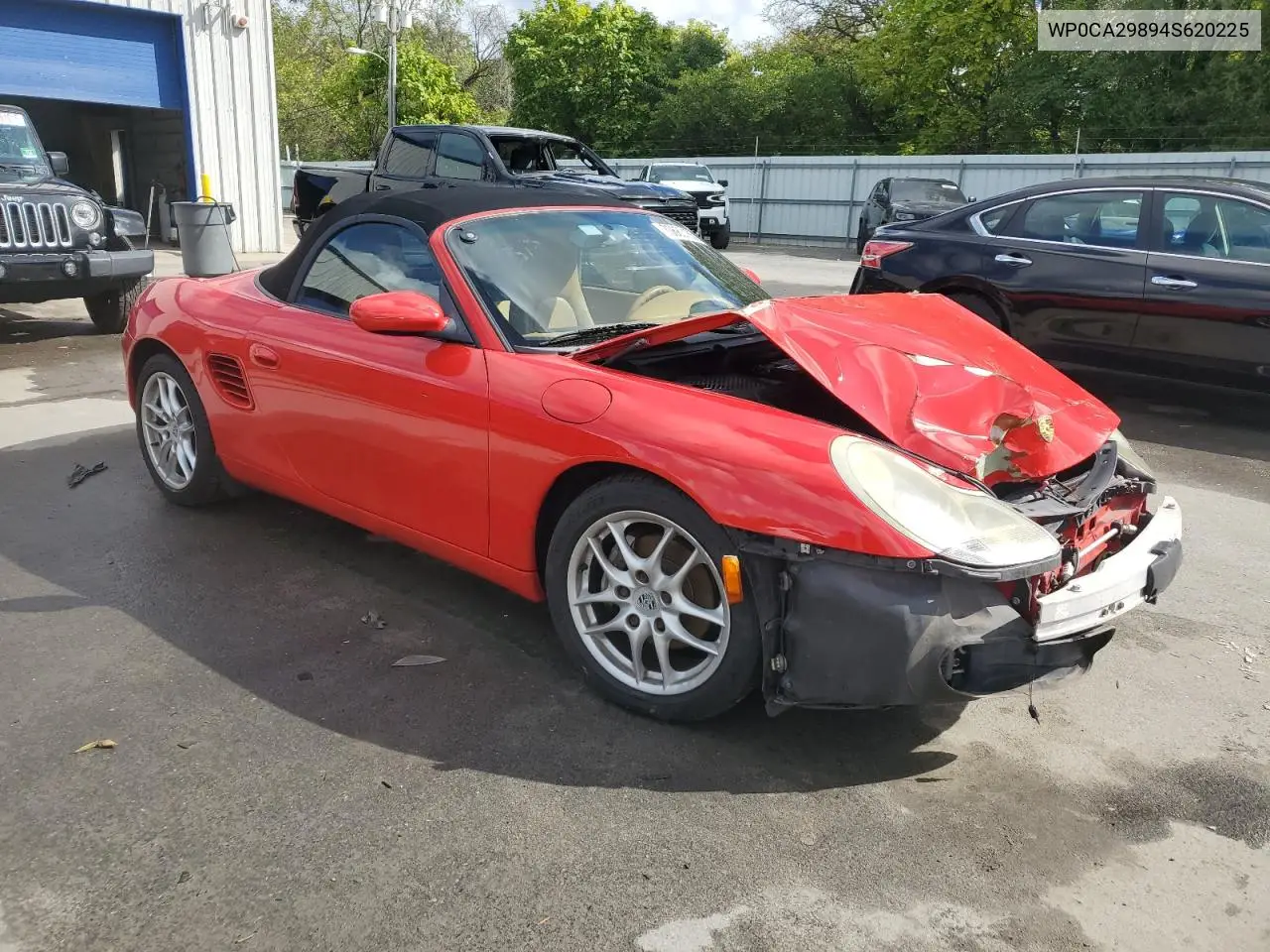 2004 Porsche Boxster VIN: WP0CA29894S620225 Lot: 70680165