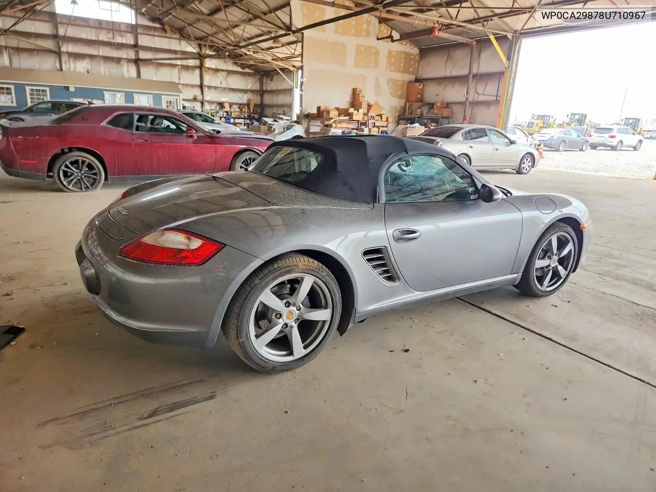 2008 Porsche Boxster VIN: WP0CA29878U710967 Lot: 59740876