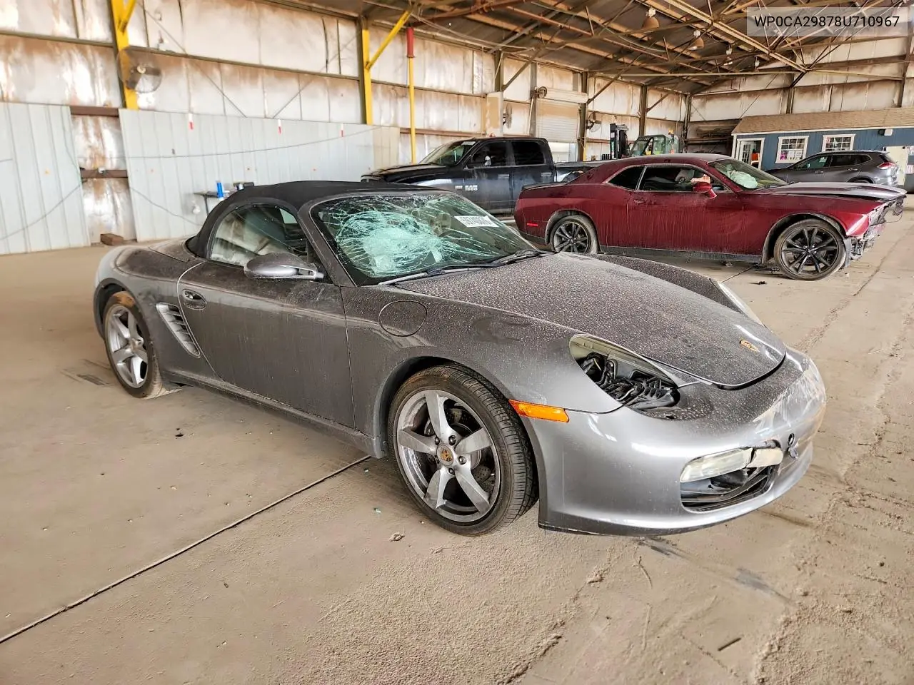 2008 Porsche Boxster VIN: WP0CA29878U710967 Lot: 59740876