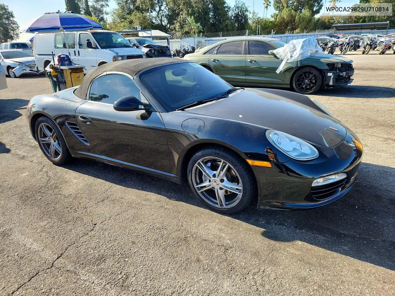 2009 Porsche Boxster VIN: WP0CA29829U710814 Lot: 57915956