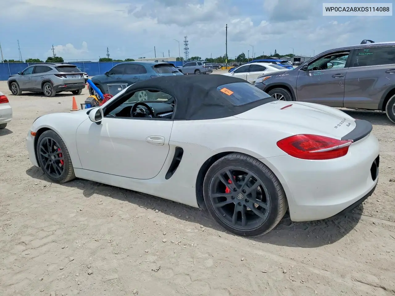 2013 Porsche Boxster VIN: WP0CA2A8XDS114088 Lot: 57187746