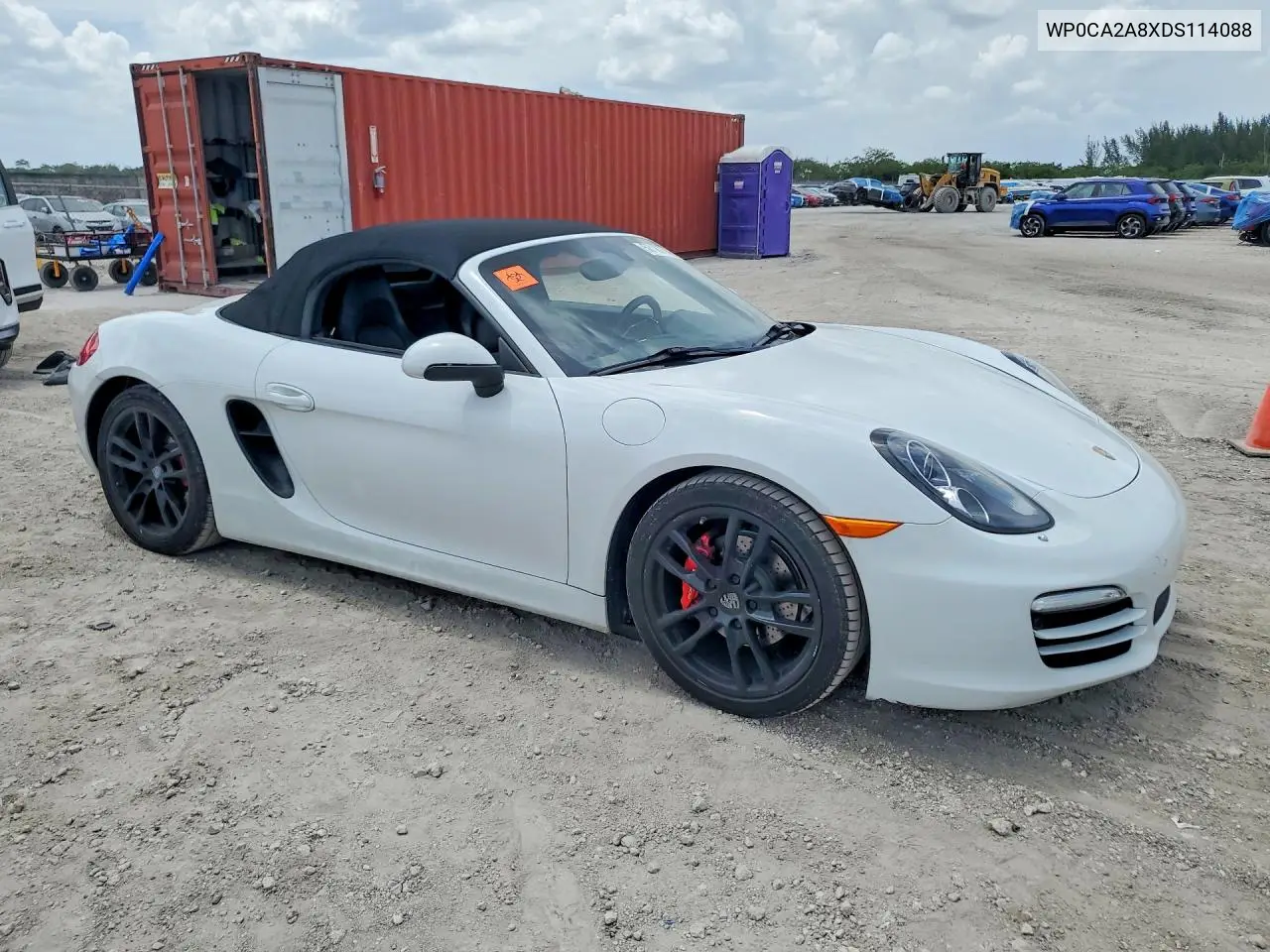 2013 Porsche Boxster VIN: WP0CA2A8XDS114088 Lot: 57187746
