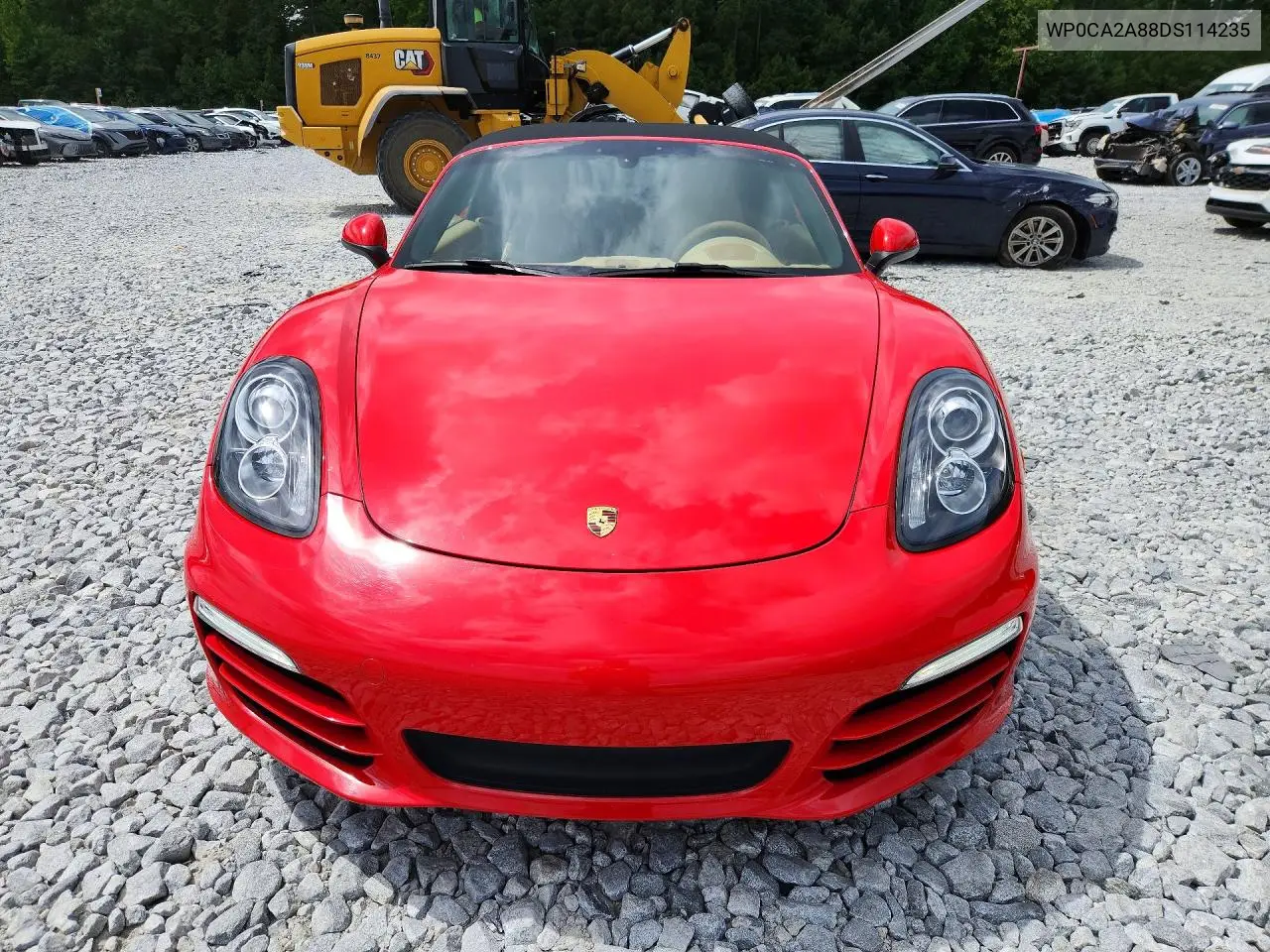 2013 Porsche Boxster VIN: WP0CA2A88DS114235 Lot: 62207416