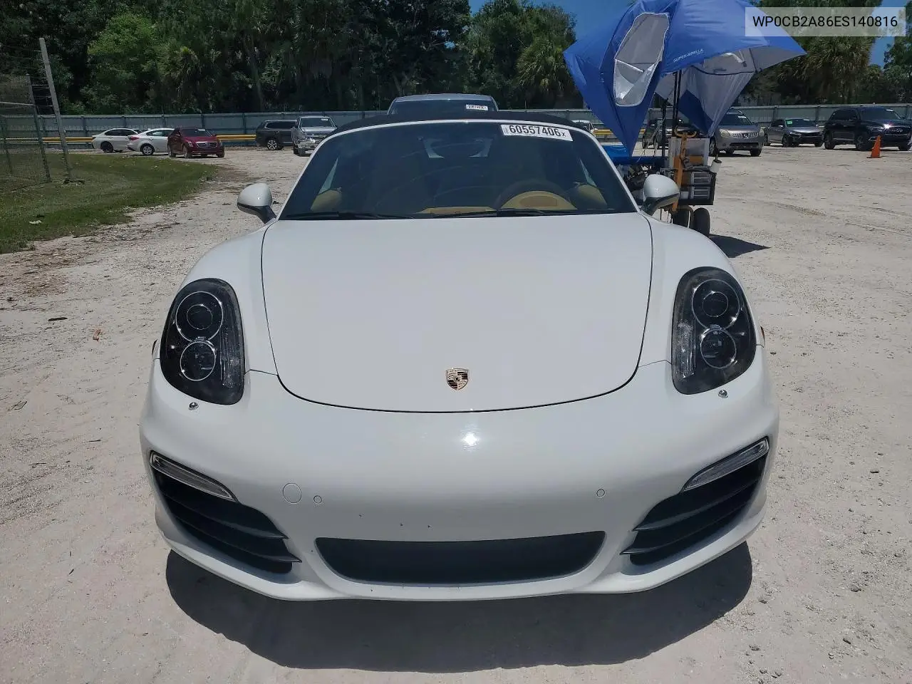 2014 Porsche Boxster S VIN: WP0CB2A86ES140816 Lot: 60557406