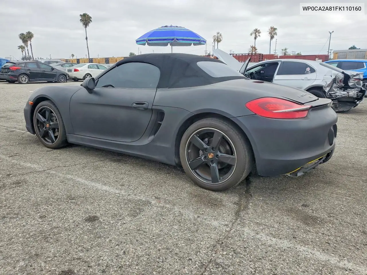 WP0CA2A81FK110160 2015 Porsche Boxster
