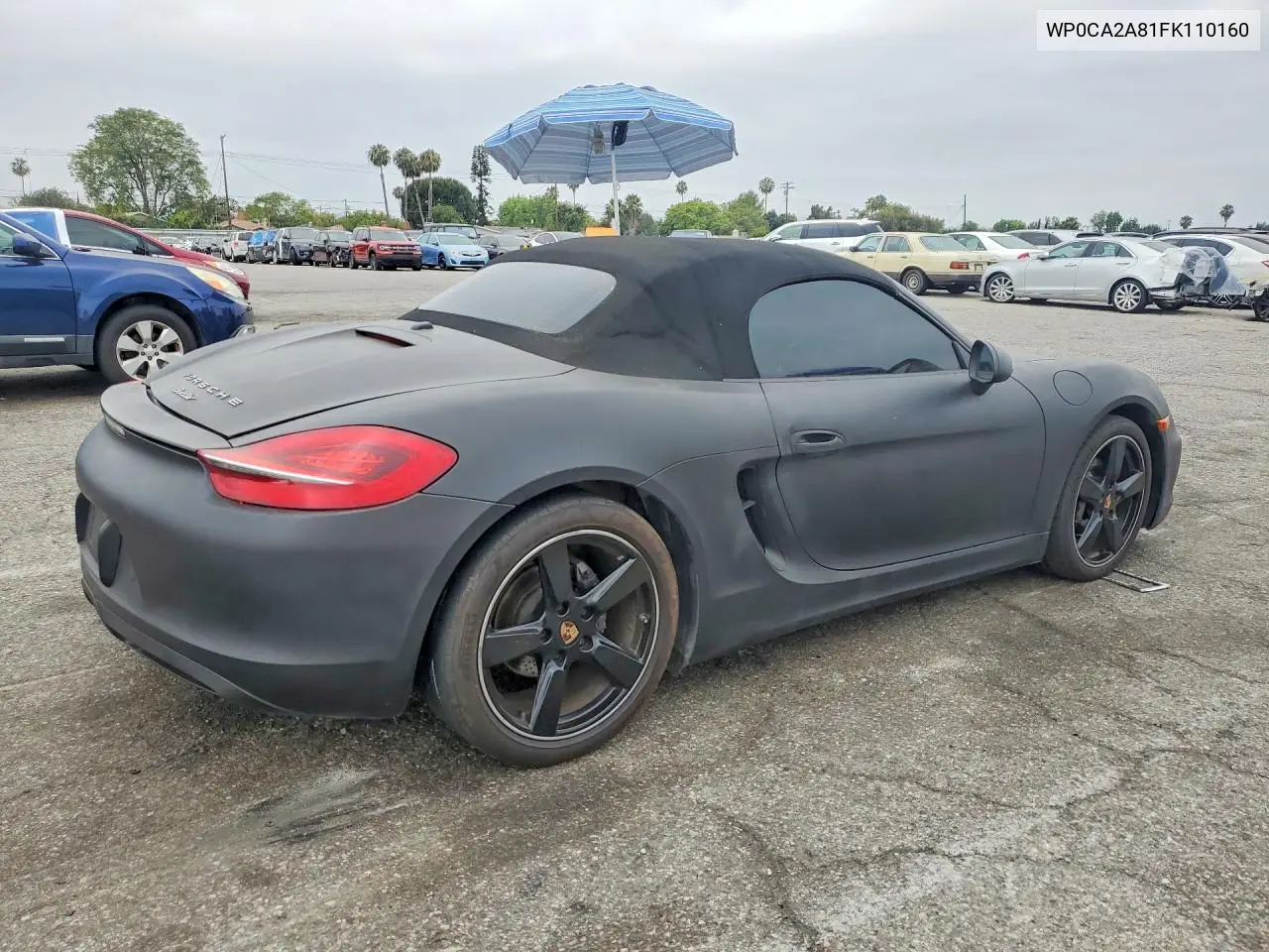 WP0CA2A81FK110160 2015 Porsche Boxster