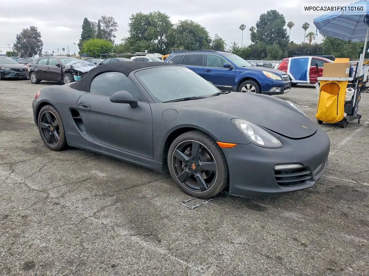 WP0CA2A81FK110160 2015 Porsche Boxster