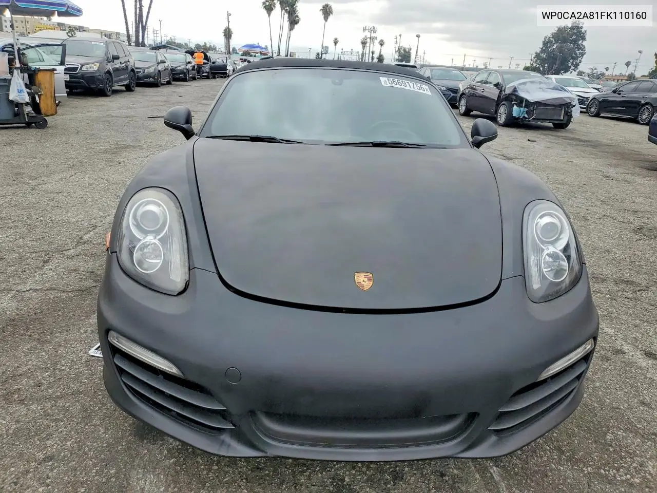 WP0CA2A81FK110160 2015 Porsche Boxster