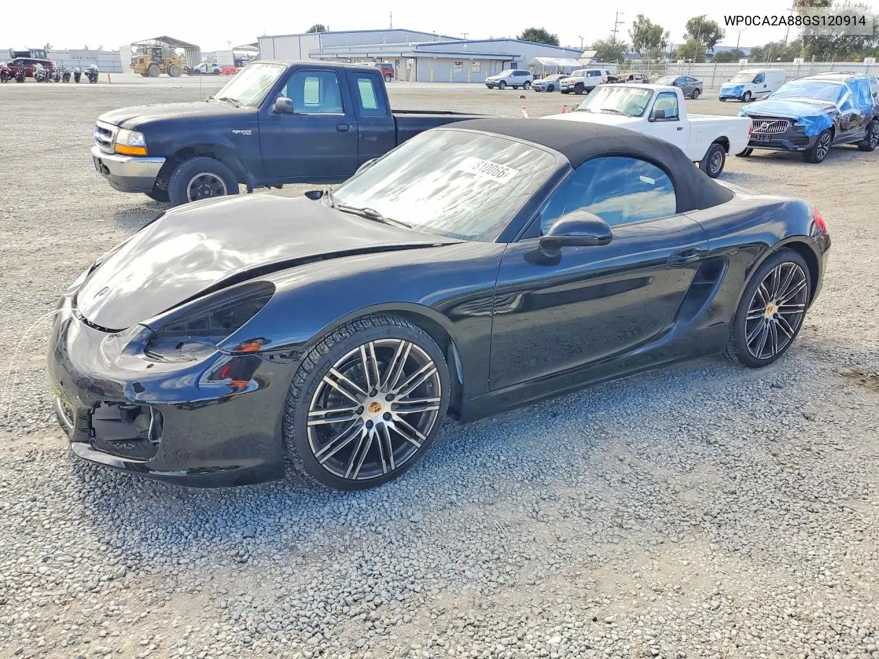 2016 Porsche Boxster VIN: WP0CA2A88GS120914 Lot: 61810066