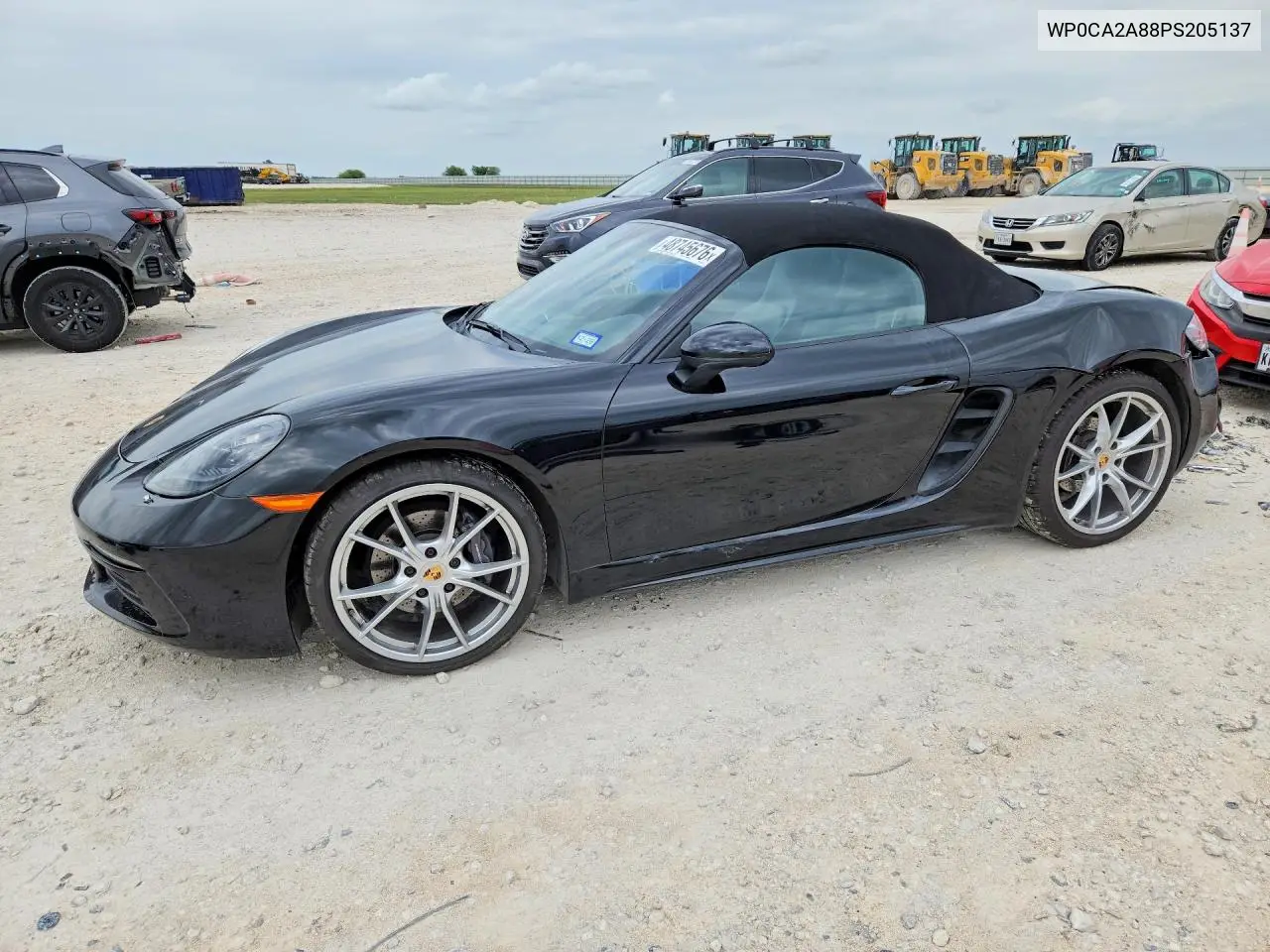 2023 Porsche Boxster Base VIN: WP0CA2A88PS205137 Lot: 53951286