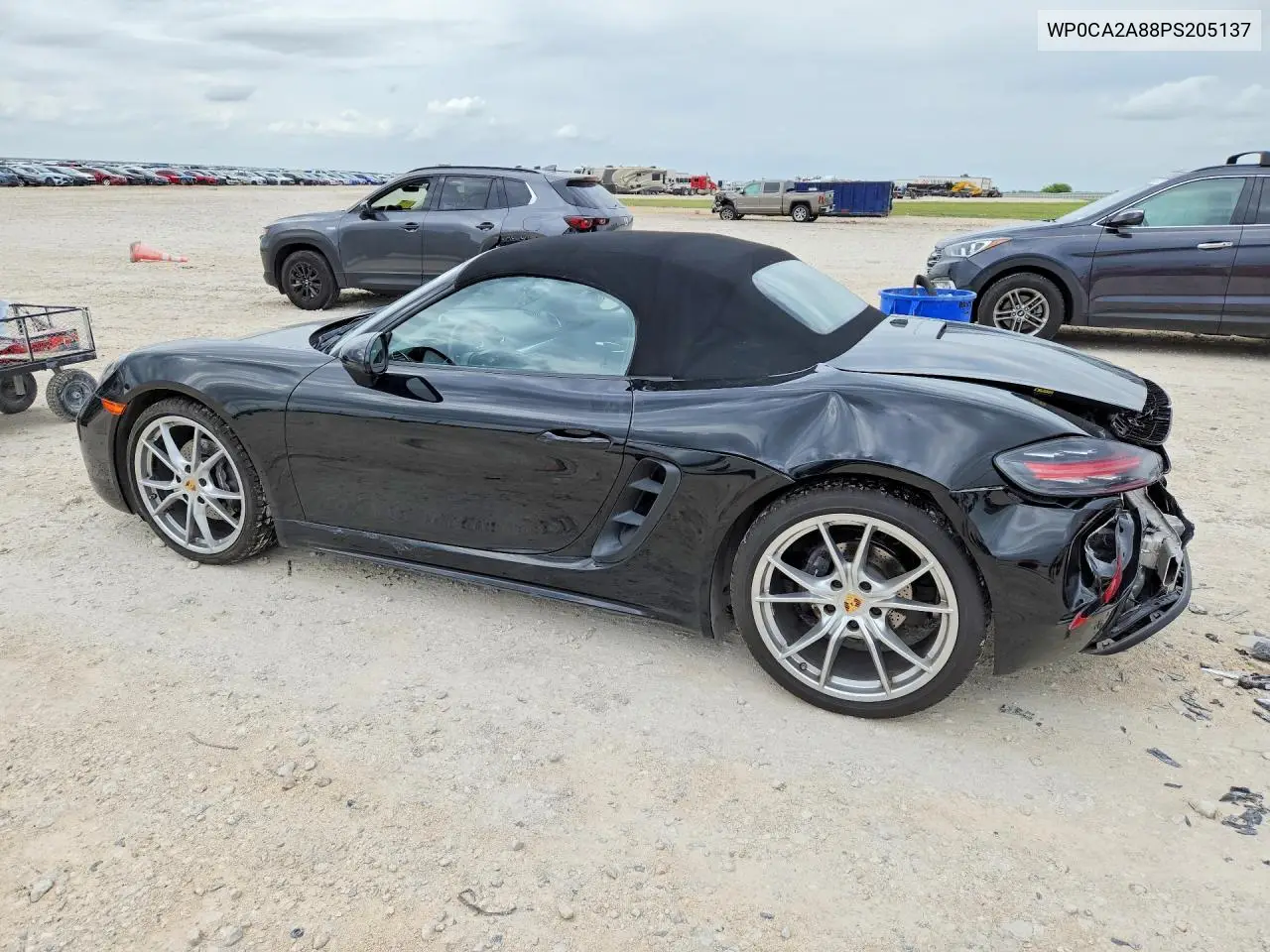 2023 Porsche Boxster Base VIN: WP0CA2A88PS205137 Lot: 53951286
