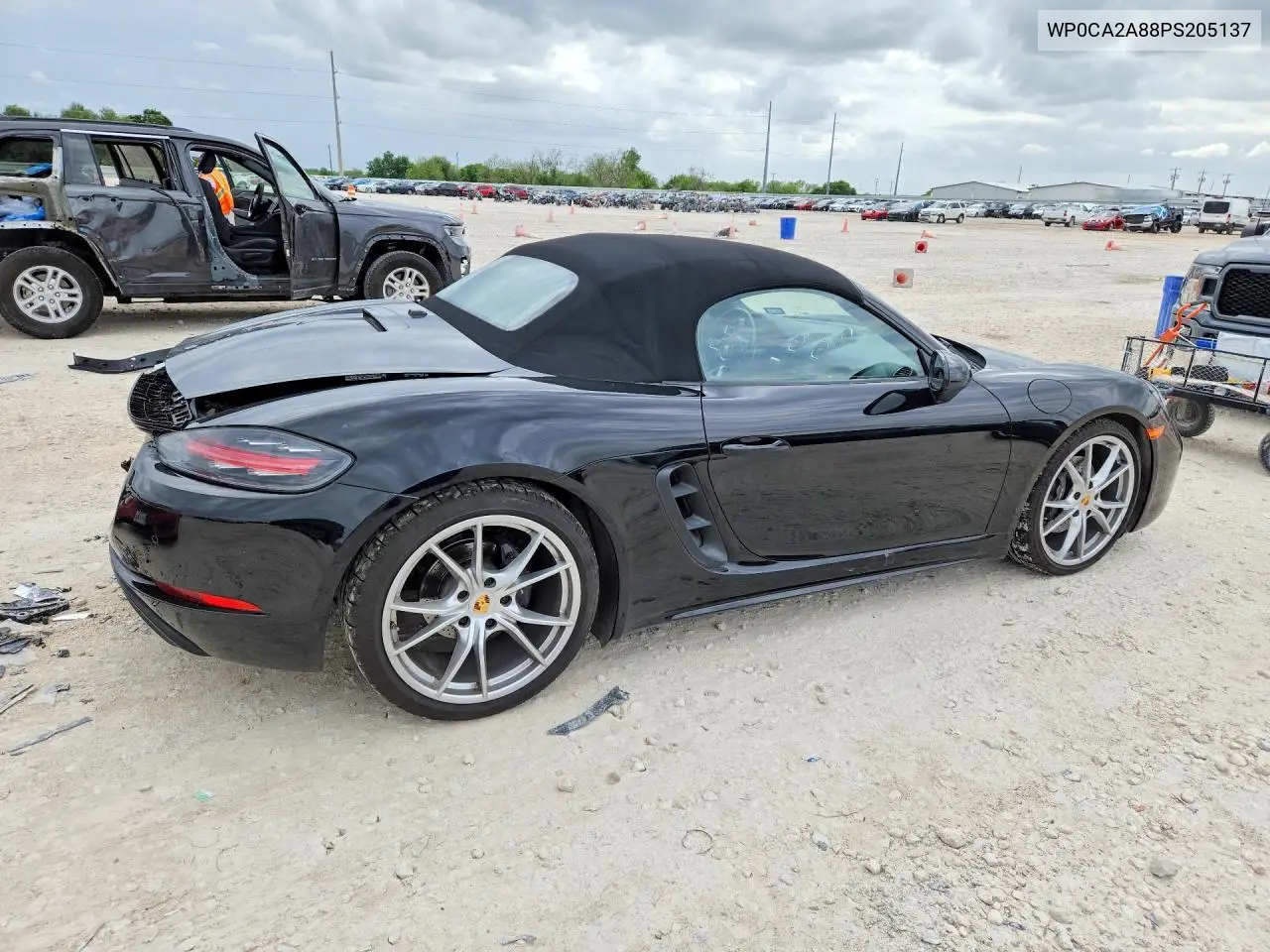 2023 Porsche Boxster Base VIN: WP0CA2A88PS205137 Lot: 53951286