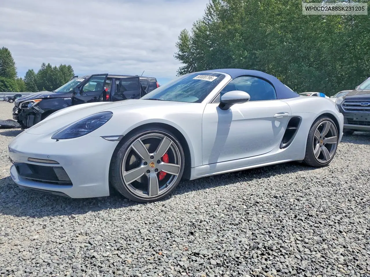 2025 Porsche Boxster Gts VIN: WP0CD2A88SK231205 Lot: 60000796