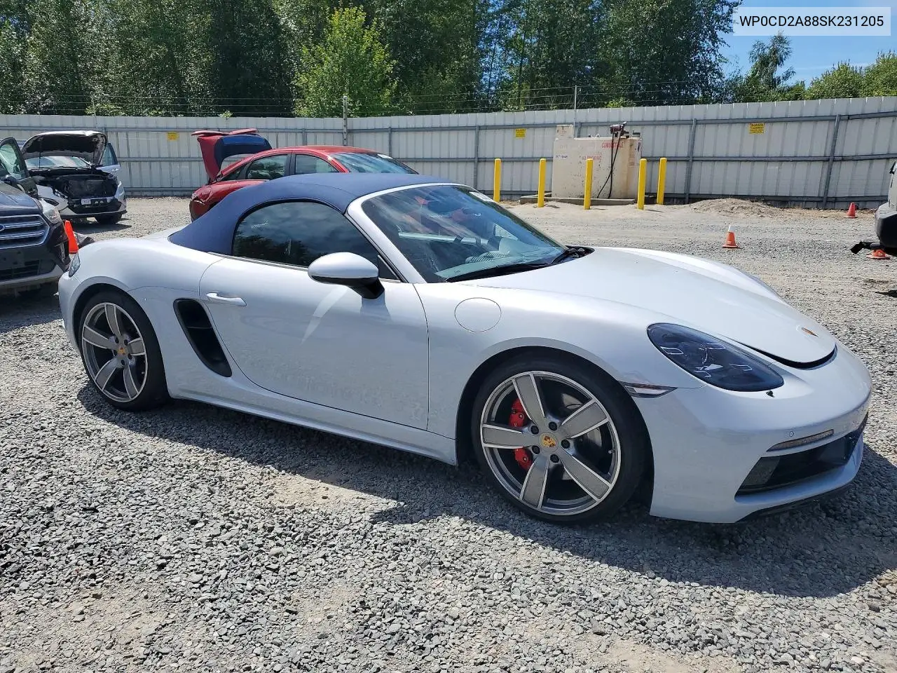 2025 Porsche Boxster Gts VIN: WP0CD2A88SK231205 Lot: 60000796