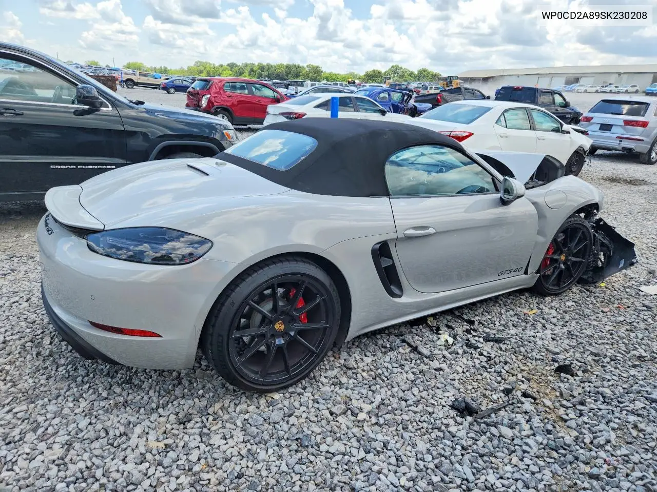 2025 Porsche Boxster Gts VIN: WP0CD2A89SK230208 Lot: 60076636
