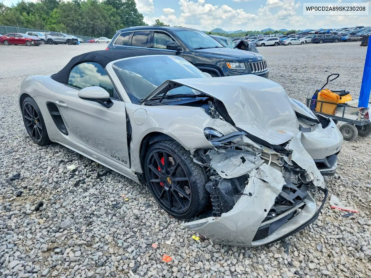 2025 Porsche Boxster Gts VIN: WP0CD2A89SK230208 Lot: 60076636