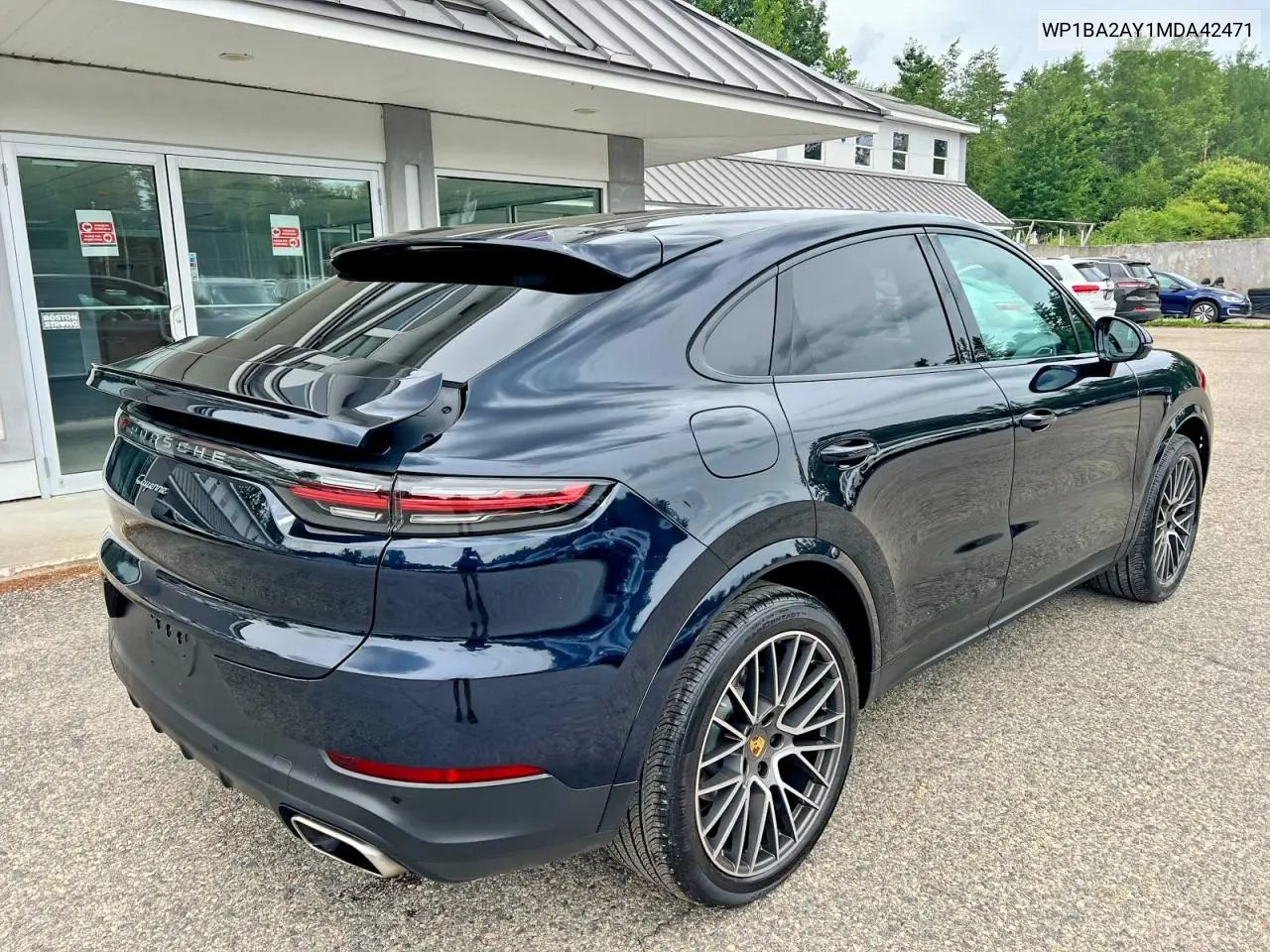 2021 Porsche Cayenne Coupe VIN: WP1BA2AY1MDA42471 Lot: 58984746