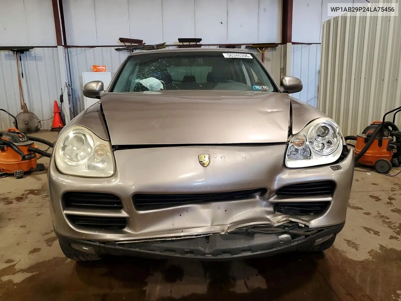 2004 Porsche Cayenne S VIN: WP1AB29P24LA75456 Lot: 56340396